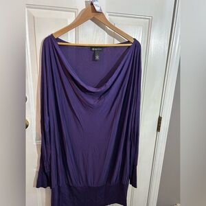INC International Concepts Deep Purple Top